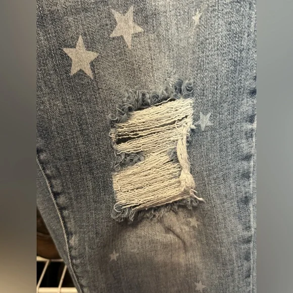 Judy Blue star ⭐️ jeans, size 7/28 - Picture 3 of 9